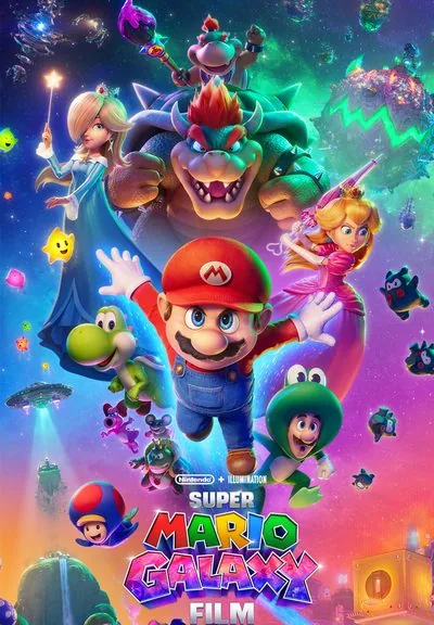 Póster de Super Mario Galaxy: La Película
